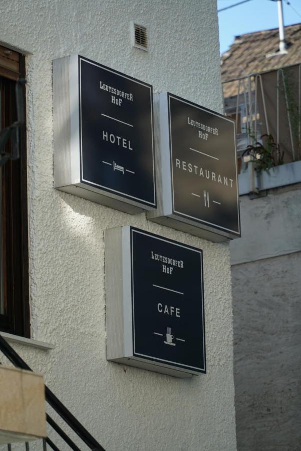 Leutesdorfer Hof Hotel Exterior photo